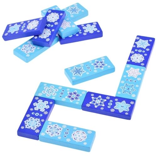 Domino "Snowflakes"
